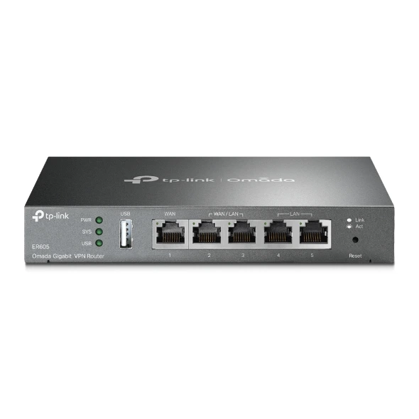 TP-Link ER605 Omada Gigabit VPN Load balancing Router